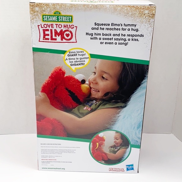 123 Sesame Street love to hug Elmo - Picture 5 of 9